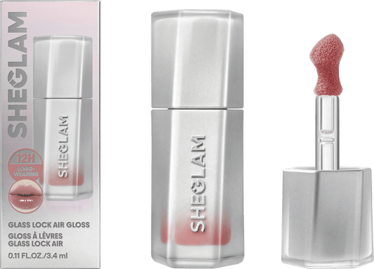 SHEGLAM Lipgloss Glass Lock Air 118 Strawberry Milk, 3,4 ml