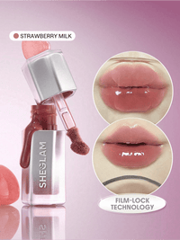 SHEGLAM Lipgloss Glass Lock Air 118 Strawberry Milk, 3,4 ml
