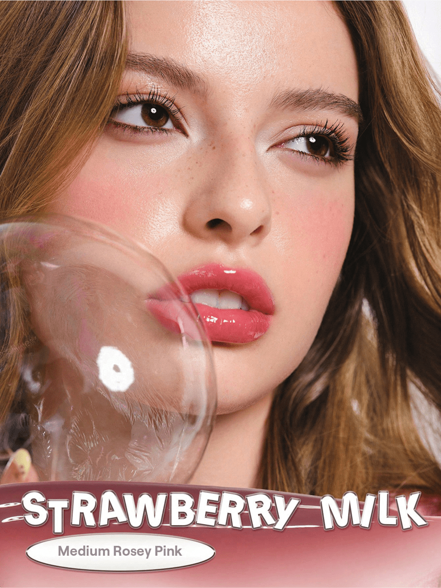 SHEGLAM Lipgloss Glass Lock Air 118 Strawberry Milk, 3,4 ml