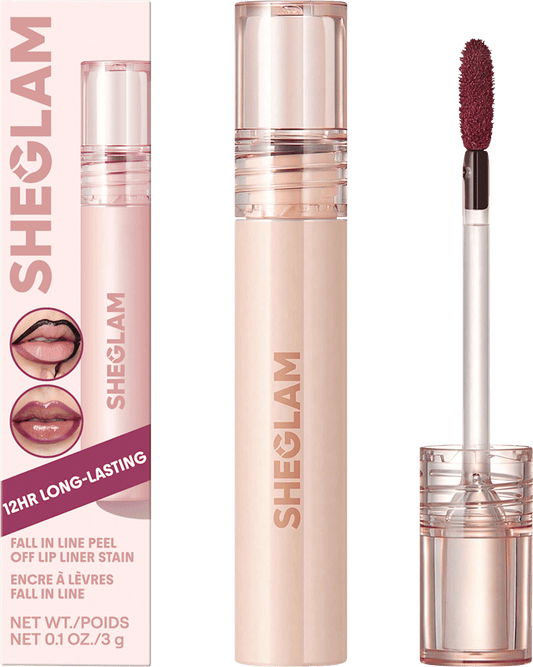 SHEGLAM Lipliner Fall In Line Peel Off Stain 110 Pinky Promise, 3 g