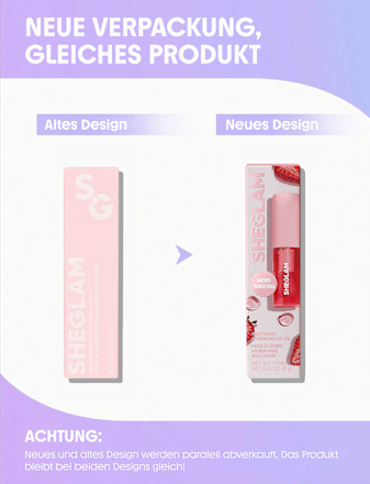 Lippenöl Jelly Wow Hydrating Lip Oil Berry Involved, 6 g