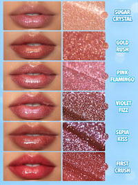 Lippenstift  Plumper Shimmer Pink Flamingo, 2,3 g