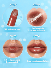 Lippenstift  Plumper Shimmer Pink Flamingo, 2,3 g