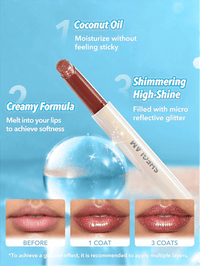 Lippenstift  Plumper Shimmer Pink Flamingo, 2,3 g