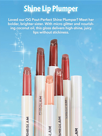 Lippenstift  Plumper Shimmer Pink Flamingo, 2,3 g