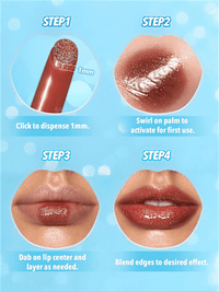 Lippenstift Plumper Shimmer Suikerkristal, 2,3 g