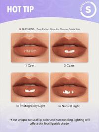 Lippenstift Plumper Shine First Crush, 2 g