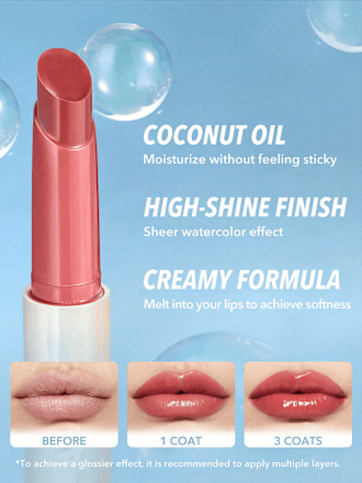Lippenstift Plumper Shine First Crush, 2 g