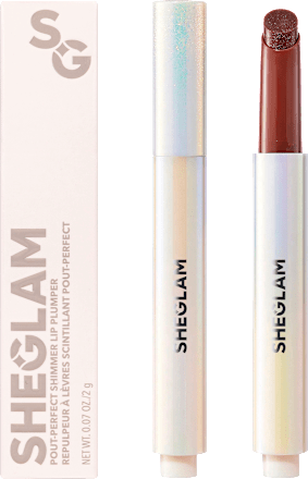 Lippenstift Shimmer Plumper-Sepia Kiss, 2,3 g