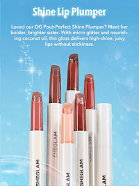 Lippenstift Shimmer Plumper-Sepia Kiss, 2,3 g
