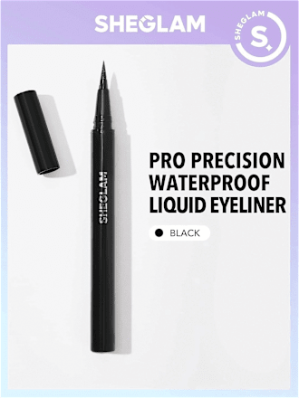 Vloeibare Eyeliner Pro Precision Waterproof Zwart, 0,6 ml
