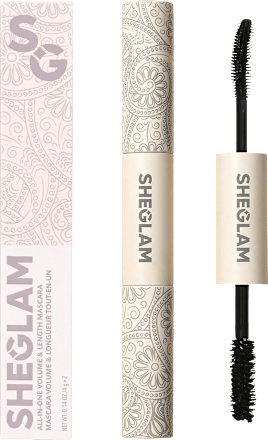 Mascara All In One Volume & Length Washable Black, 8 g