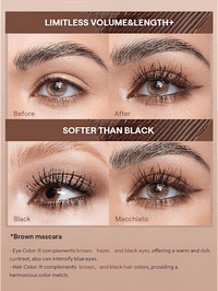 Mascara All In One Volume & Length Waterproof Macchiato, 8 g