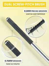 Mascara Lashlighter Iron Curl Black, 8 ml
