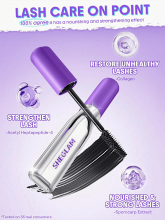 Mascara Lashlighter Mega Boost Black, 8 ml