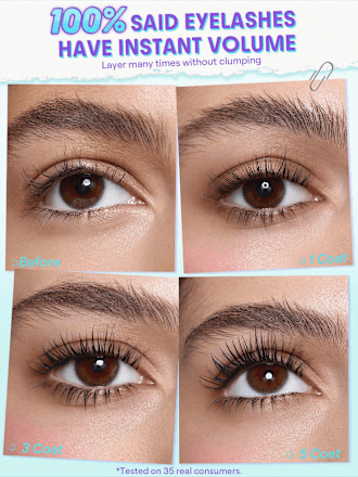 Mascara Lashlighter Mega Boost Black, 8 ml