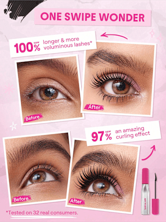 Mascara Lashlighter Up & Out Black, 8 ml