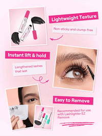 Mascara Lashlighter Up & Out Black, 8 ml