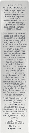 Mascara Lashlighter Up & Out Black, 8 ml