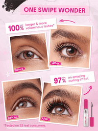 Mascara Lashlighter Up & Out Black, 8 ml