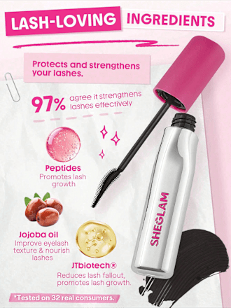 Mascara Lashlighter Up & Out Black, 8 ml