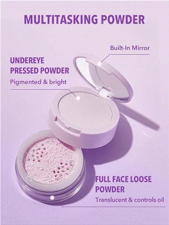 Puder Duo Face&Under Eye Taro, 14 g