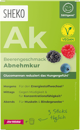 Afslanksticks Bessensmaak 21 stuks, 105 g