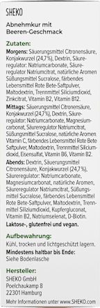 Afslanksticks Bessensmaak 21 stuks, 105 g