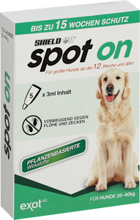 Insektenschutz Fluid spot on für große Hunde (5x3 ml), 15 ml