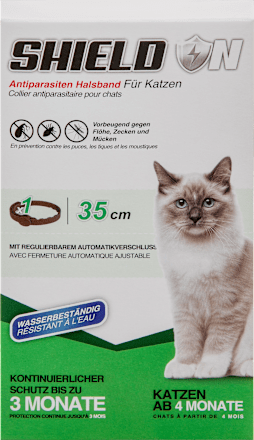 Ungezieferhalsband für Katzen (35 cm), 1 St
