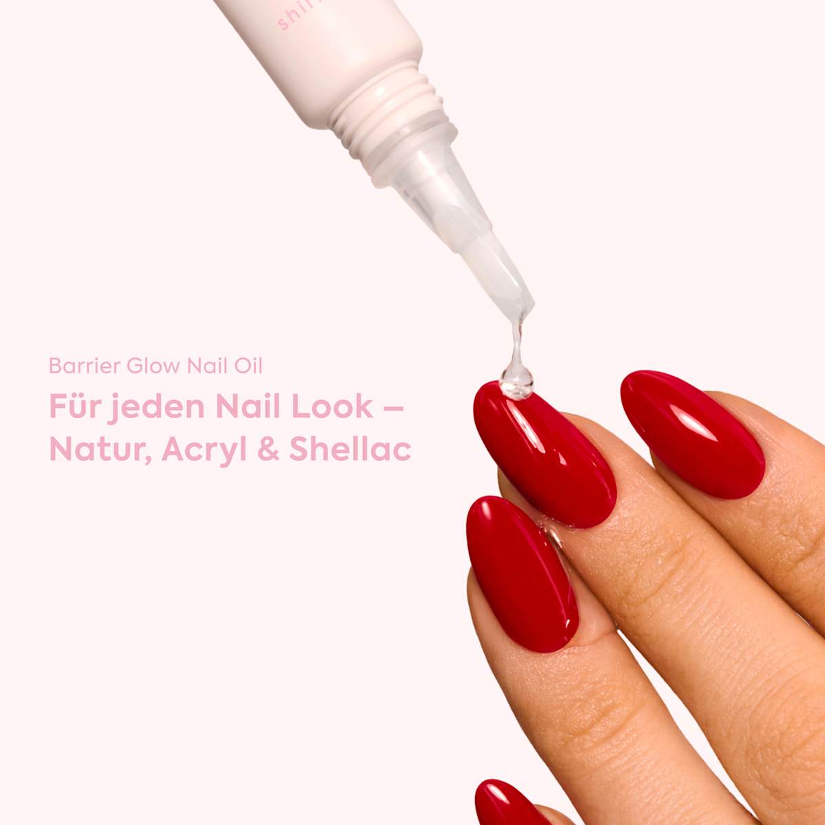 SHIRIN BEAUTY Nagelöl glazed strawberry butter cream, 8 ml