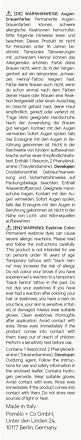 Wenkbrauwkleur donkerbruin, 1 st.