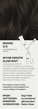 Haarfarbe 3/0 Madrid Schwarzbraun, 1 St SHYNE Professional
