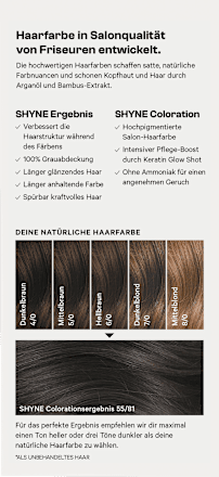 Haarkleur 55/81 London Medium Brown Ash-Intensive, 1 st