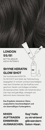 Haarkleur 55/81 London Medium Brown Ash-Intensive, 1 st