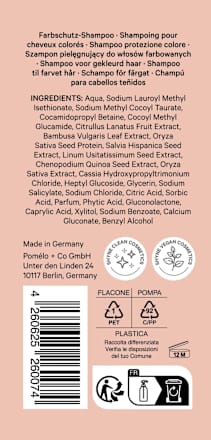 Shampoo Kleurbescherming, 250 ml