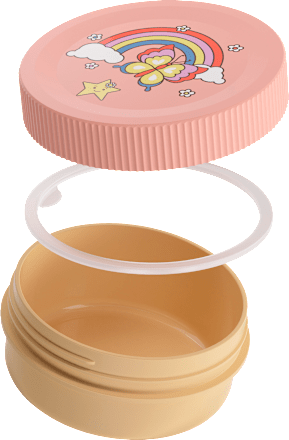 Snackbox Lumo beige/rosa, 1 St