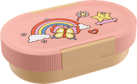 Snackbox Lumo rosa/gelb, 1 St