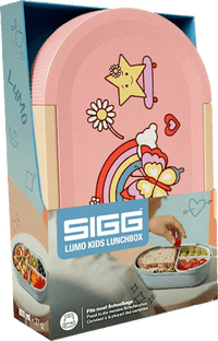 Snackbox Lumo rosa/gelb, 1 St