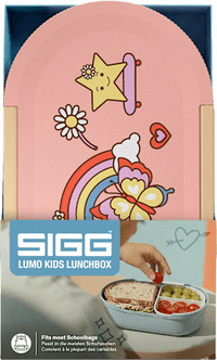 Snackbox Lumo rosa/gelb, 1 St