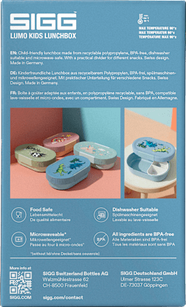 Snackbox Lumo rosa/gelb, 1 St