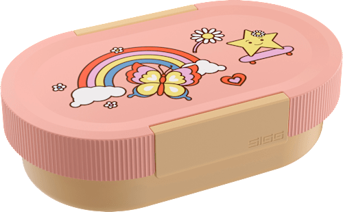 Snackbox Lumo rosa/gelb, 1 St