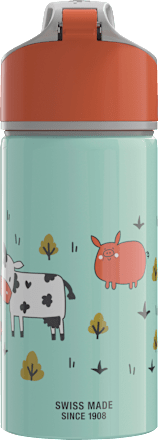 Trinkflasche Kinder Aluminium, mit Traktor 400 ml, 1 St