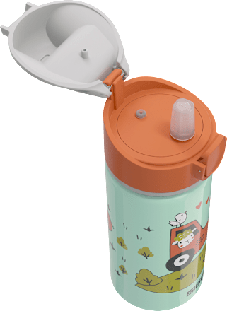 Trinkflasche Kinder Aluminium, mit Traktor 400 ml, 1 St