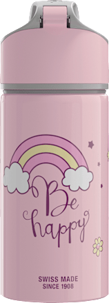 Trinkflasche Kinder Aluminium, rosa Einhorn, 400 ml, 1 St