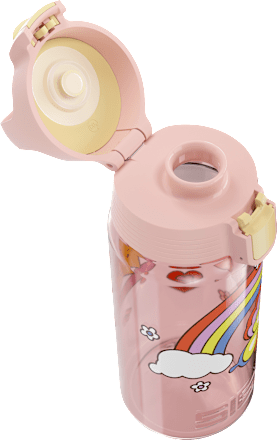 Trinkflasche Kinder Viva One Rainbow rosa, 500 ml, 1 St