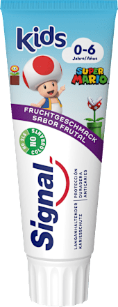 Zahnpasta Kinder Fruchtgeschmack, 0 bis 6 Jahre, 75 ml