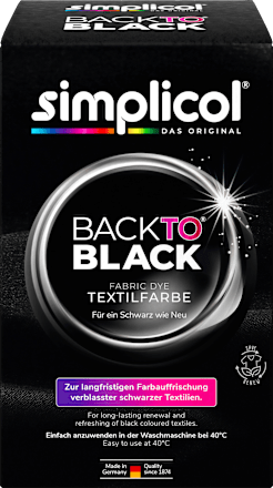 Textilfarbe Back to Black Farberneuerung, 400 g