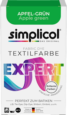 Textilfarbe expert Apfel- Grün, 150 g Simplicol