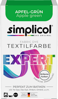 Textilfarbe expert Apfel- Grün, 150 g Simplicol